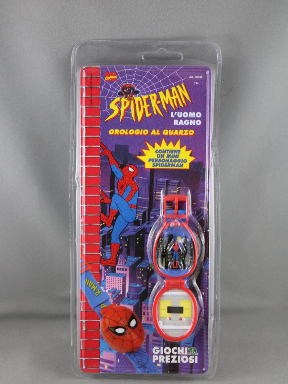 Vintage Marvel Watch - Spider-man Clip Watch - New in Packaging